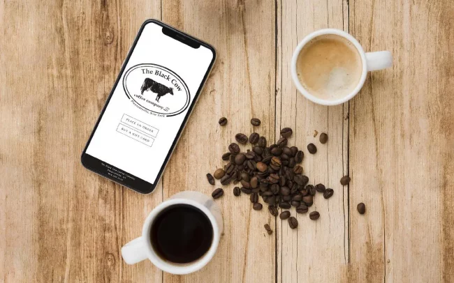The Black Cow Landing Page